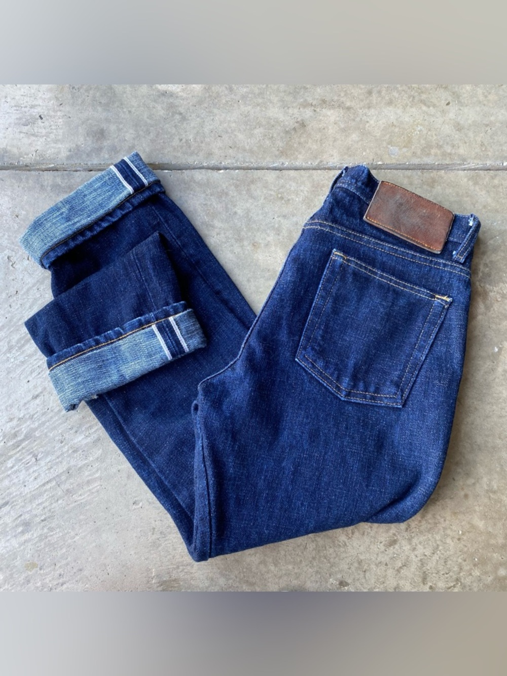 Naked & Famous Elephant 5 21oz weird guy Japanese denim selvedge jeans 32x33
